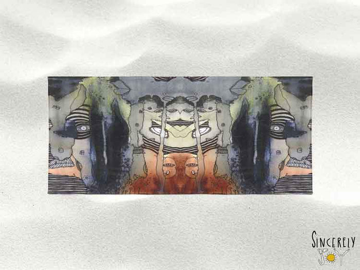 Beach / Bath Towel 'Source 1'