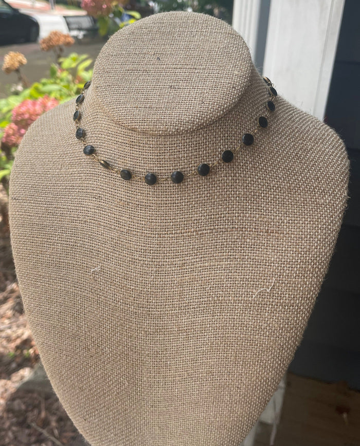 Beaded choker