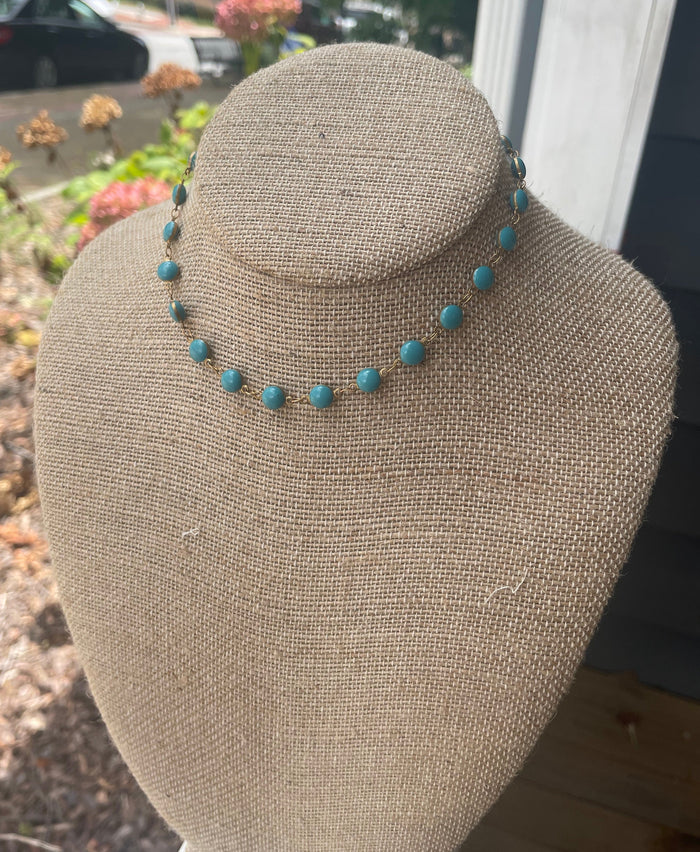 Beaded choker