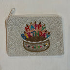 "Happy Birthday" Cake: White Background