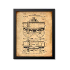 Beer Patent Print