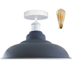 Best Ceiling Lights For Hallway Flush Metal E27 ~1192