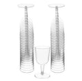 Amscan Big Party Pack CLEAR Plastic 5 OZ Wine Glasses - 20 Pcs