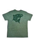 Bighorn Angler Logo T Shirt - Green Trout Sketch