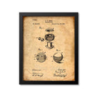 Billiard Ball Patent Print