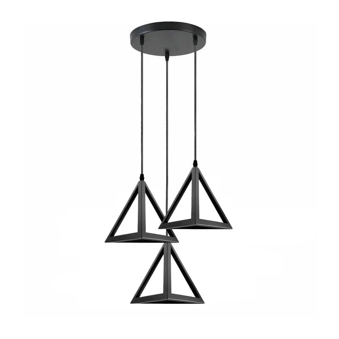 Black 3 Head Modern Pendant Light ~6327