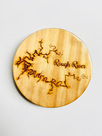 Black Cats with Lasers - Laser Cut Lake Coasters