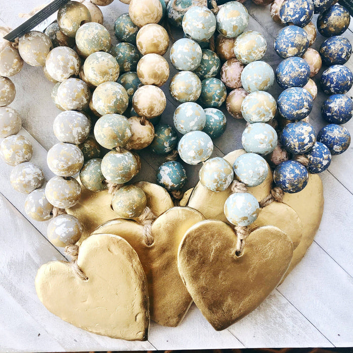 Blessing beads are a unique way to remind you of God’s love and make a thoughtful all-occasion gift! Hung from doorknobs or drawer pulls, draped from a bowl, basket or picture frame, or simply placed on a coffee or side table, blessing beads add a special decorative touch to any space in your home.
