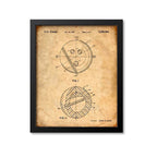 Bowling Ball Patent Print