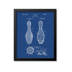 Bowling Pin Patent Print
