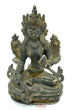 Brass Metal Green Tara Statue - Himalayas Shop