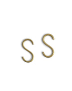 Brass S-Shaped Hooks