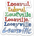 Bri Bowers - Louisville Spellings Sticker (Color)