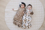 Brown Floral Sleep Sack