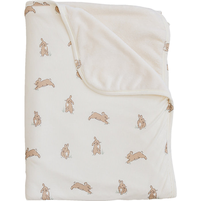 Bunny Ribbed Bamboo Fleece Quilt
