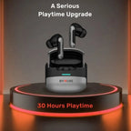 ByMuse Aria in - Earbuds | ANC and Quad mic ENC | Dual Device Pairing | BT v5.3 | IPX5 Earbuds | Touch Control