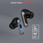 ByMuse Aria in - Earbuds | ANC and Quad mic ENC | Dual Device Pairing | BT v5.3 | IPX5 Earbuds | Touch Control