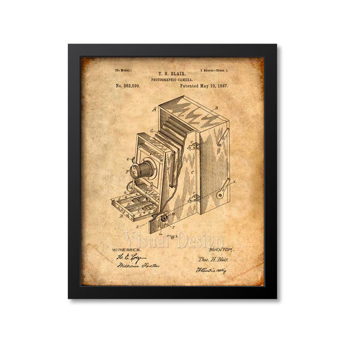 Camera Patent Print