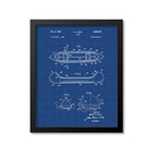 Canoe Patent Print