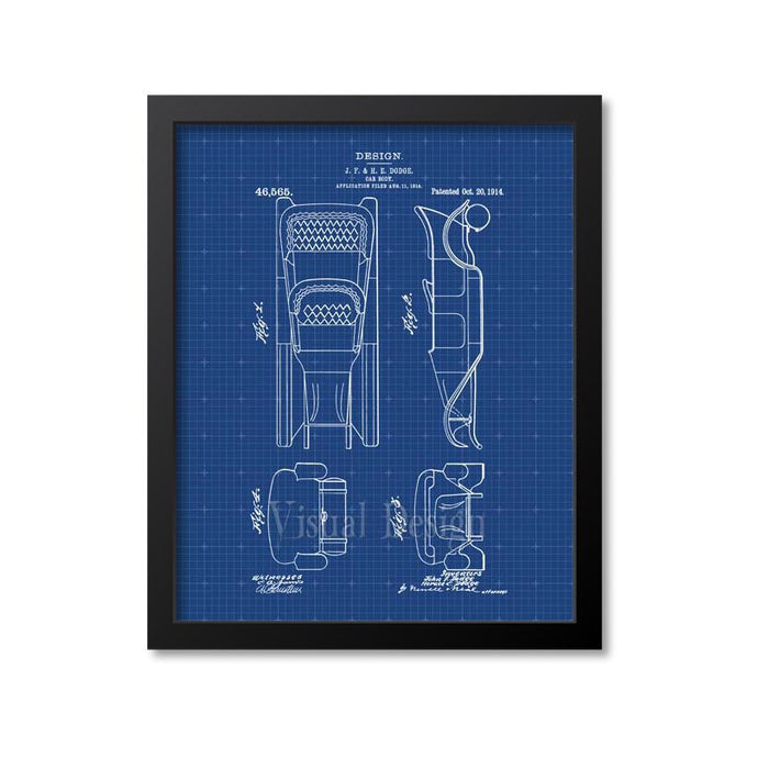 Car Body Dodge Brothers Patent Print