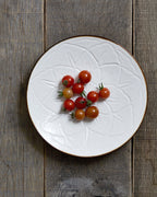 Carved Flower Plate - Large