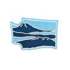 Cascades - Embroidered Patch