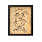 Cash Register Patent Print