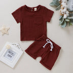 Muslin Cotton Monochrome Shirts & Shorts