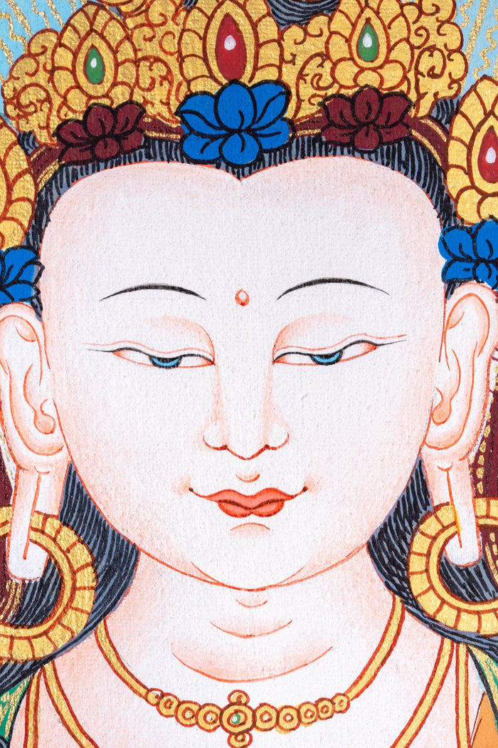 Chengresi Thangka Painting - Himalayas Shop