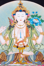 Chengresi Thangka Painting - Himalayas Shop