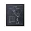 Chess Board Patent Print