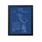 Chess Board Patent Print