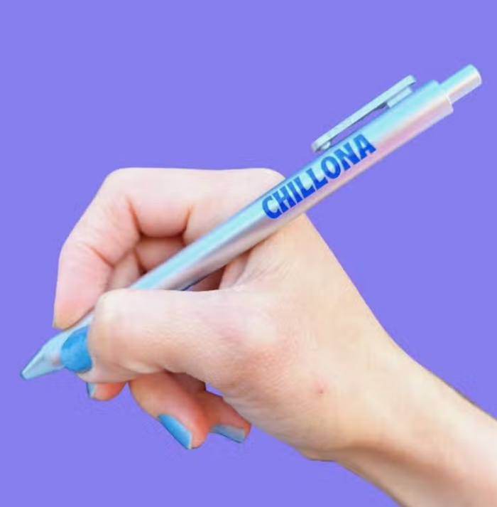 Chillona Black Ink Pen