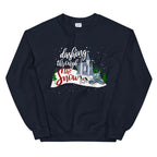 Cinderella Christmas Sweatshirt Dashing Through the Snow