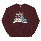 Cinderella Christmas Sweatshirt Dashing Through the Snow