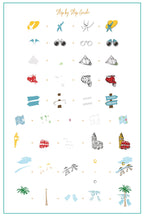 CJS-291 - Explore the World | Clear Jelly Stamping Plate