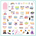 CjSH-079 - Boo Crew | Clear Jelly Stamping Plate