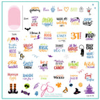 CjSH-079 - Boo Crew | Clear Jelly Stamping Plate