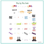CjSH-079 - Boo Crew | Clear Jelly Stamping Plate