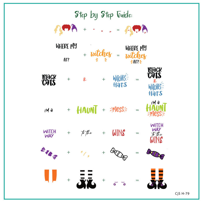 CjSH-079 - Boo Crew | Clear Jelly Stamping Plate