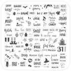 CjSH-079 - Boo Crew | Clear Jelly Stamping Plate