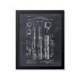 Clarinet Patent Print