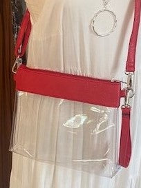 Clear Flat Bags with Trim