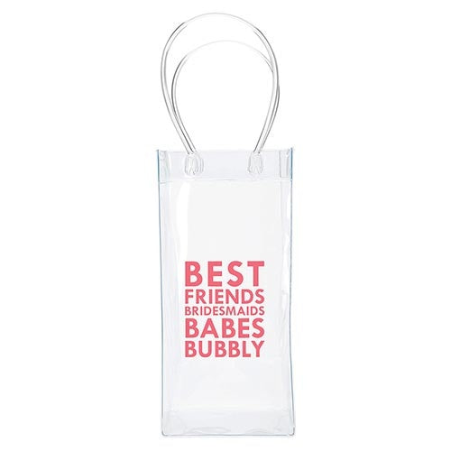 Clear Wine Bag Best Friends