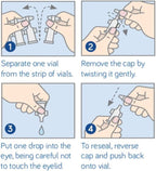 Clinitas 0.2% Soothe Eye Drops 30 x 0.5 ml vials and Fully resealable