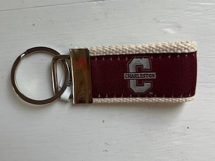 College of Charleston (C Charleston) Maroon w/ Natural Trim