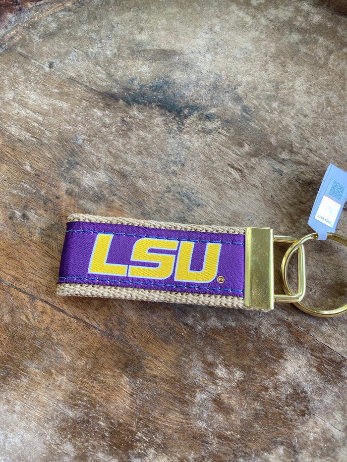 LSU Purple w/ Natural Trim