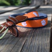 Clemson Tigers Pawprint Orange w/ Black Trim / 34