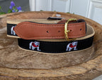 Georgia Bulldog Emblem Black w/ Cream Trim / 32