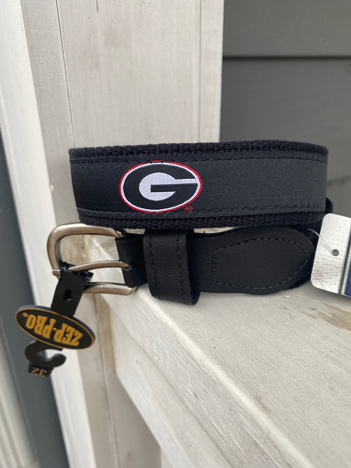 Georgia/UGA "G" Black w/ Black Trim / 32